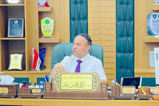 عميد كلية الهندسية والتقنيات الهندسية  أ.م.د.أزهر محسن عبد  ينشر بحث في مجلة عالمية