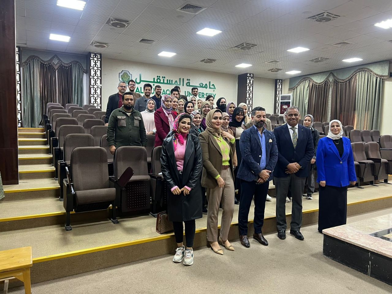 Under the patronage of the esteemed President of the University, Dr. Hassan Shaker, the first developmental course in English language 