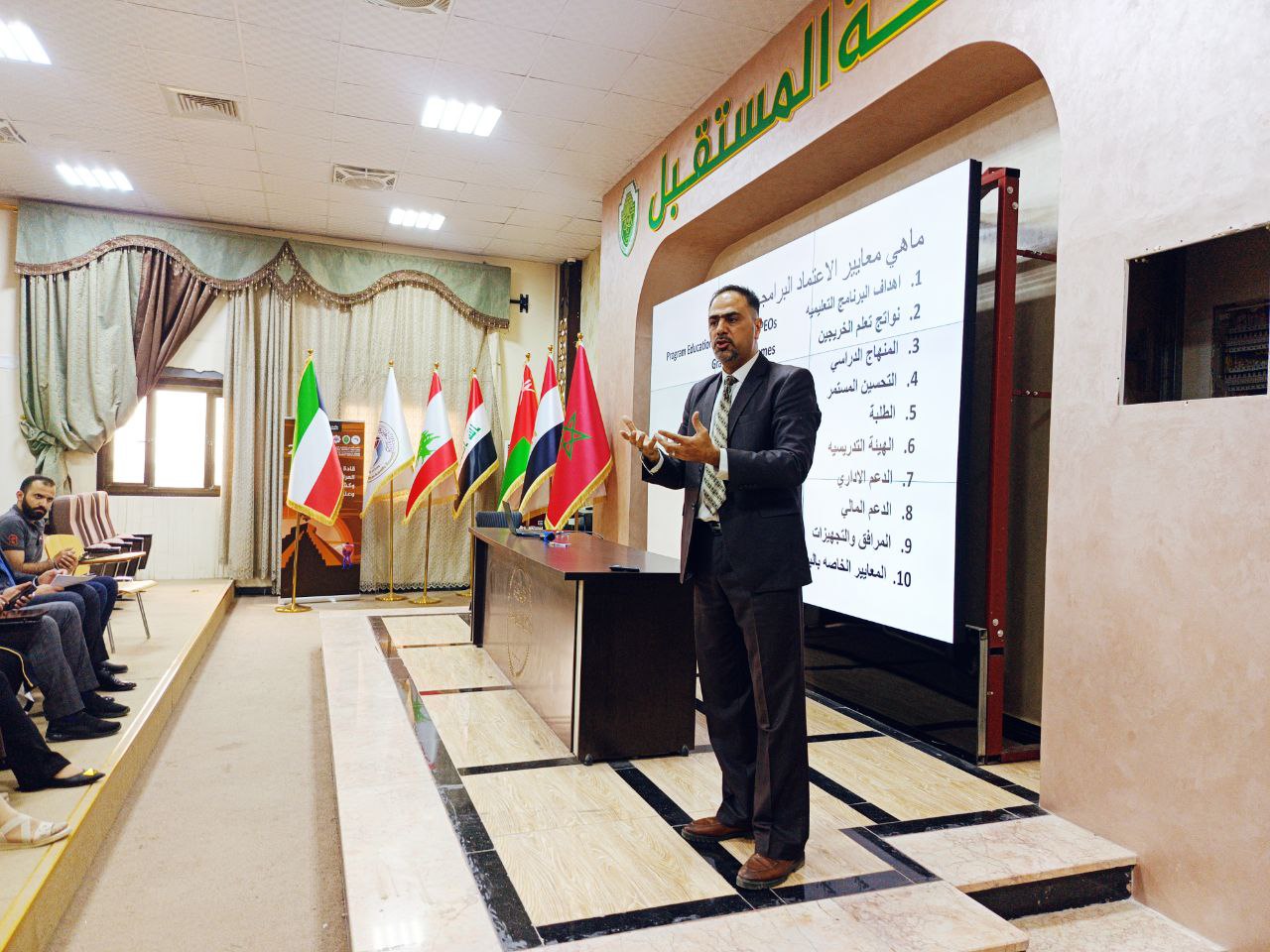 ورشة العمل الاعتماد الأكاديمي في  - كلية الهندسة والتقنيات الهندسية