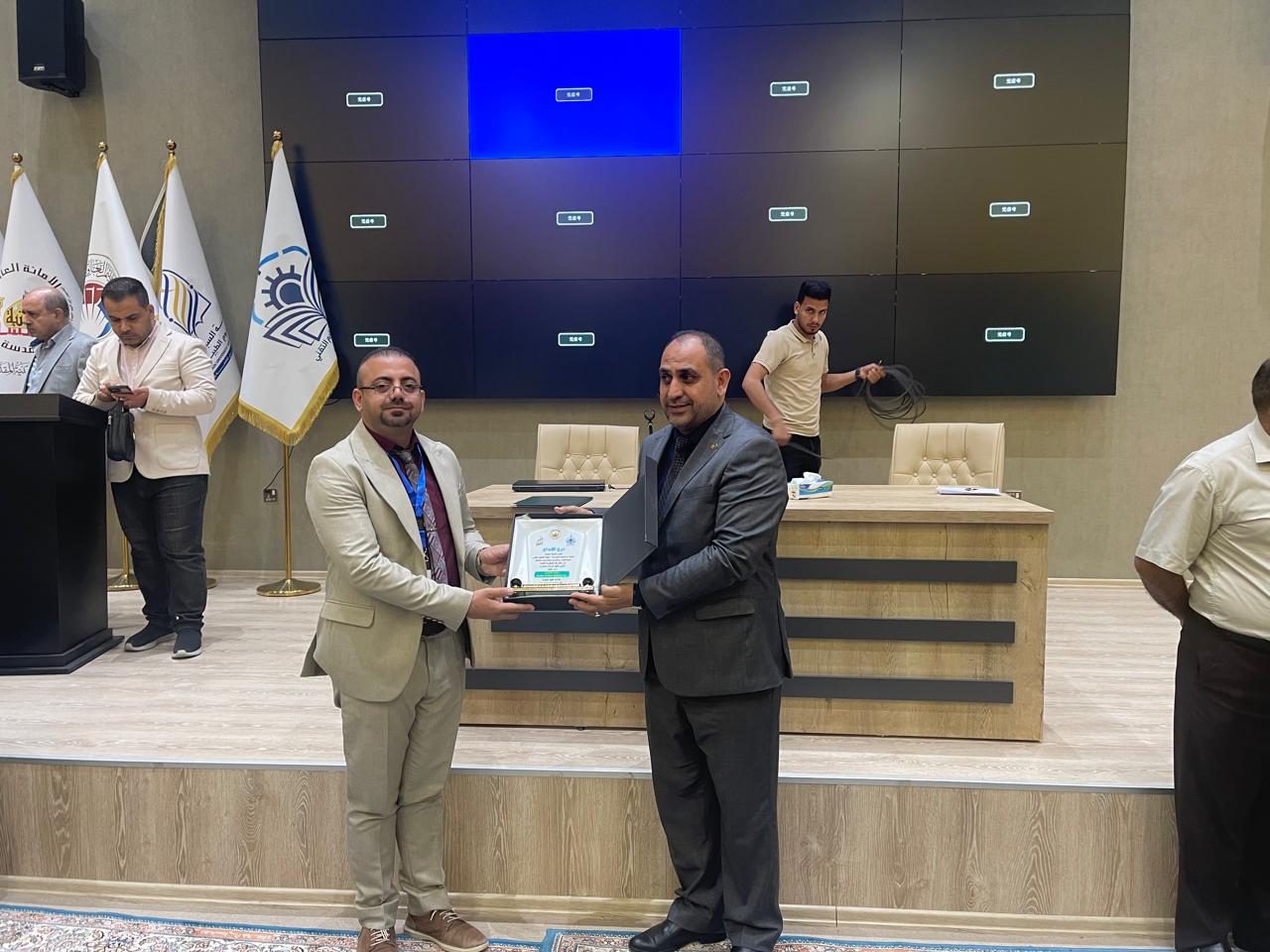 كلية الهندسة والتقنيات الهندسية / جامعة المستقبل تتألق في مهرجان العبقرية التقنية الدولي الأول لبراءات الاختراع في كربلاء