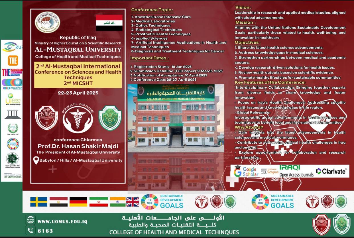 "مؤتمر المستقبل الدولي الثاني: استشراف آفاق الابتكار والتحديات العالمية لبناء غدٍ مستدام"