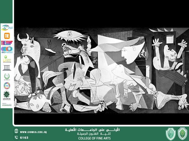 An Article " Guernica: Picasso’s Outcry for Peace and Defiance Against War " By: Assistant Professor Dr. Ali Atiya Al-Saadi, Scientific Associate of the College of Fine Arts