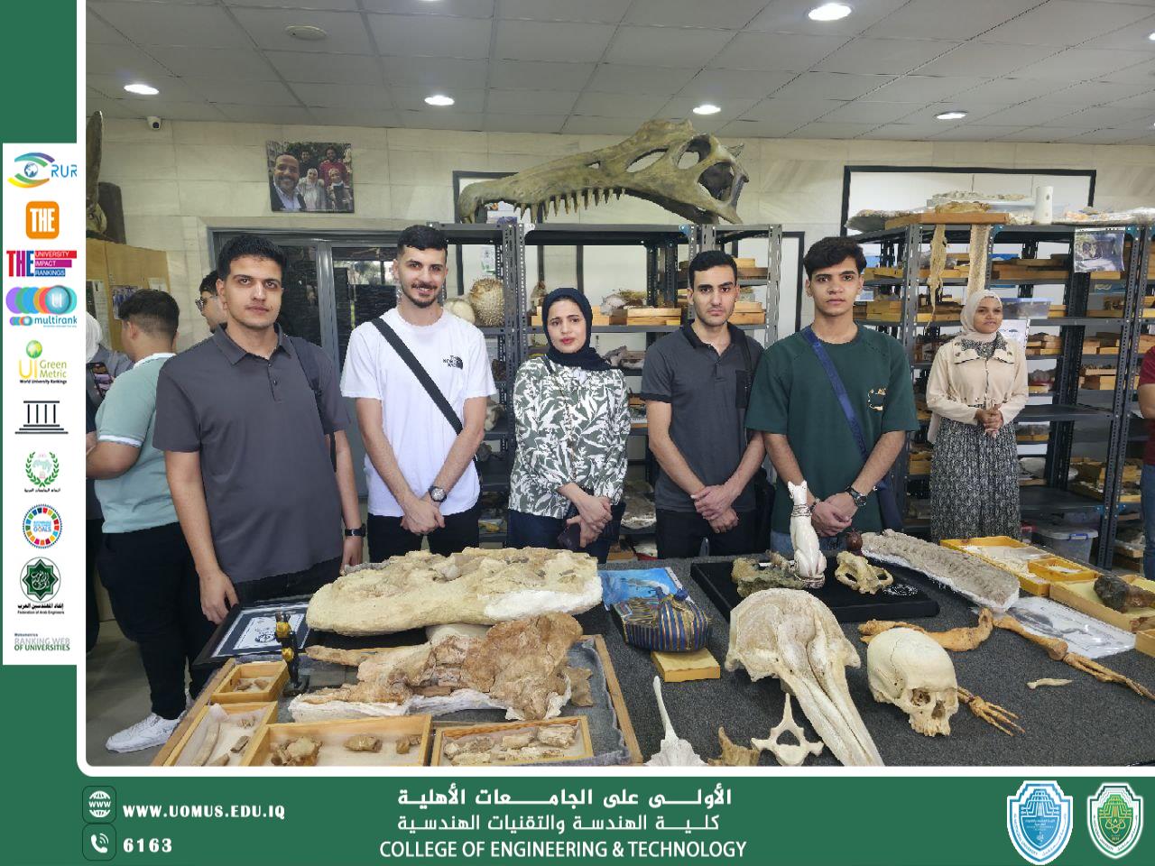 Continuation of Al-Mustaqbal University Students’ Training at Mansoura University – Day One