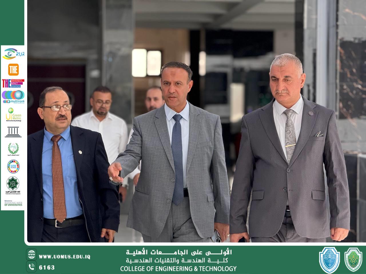 Second-Round Examinations Commence at the College of Engineering Technologies – Al-Mustaqbal University