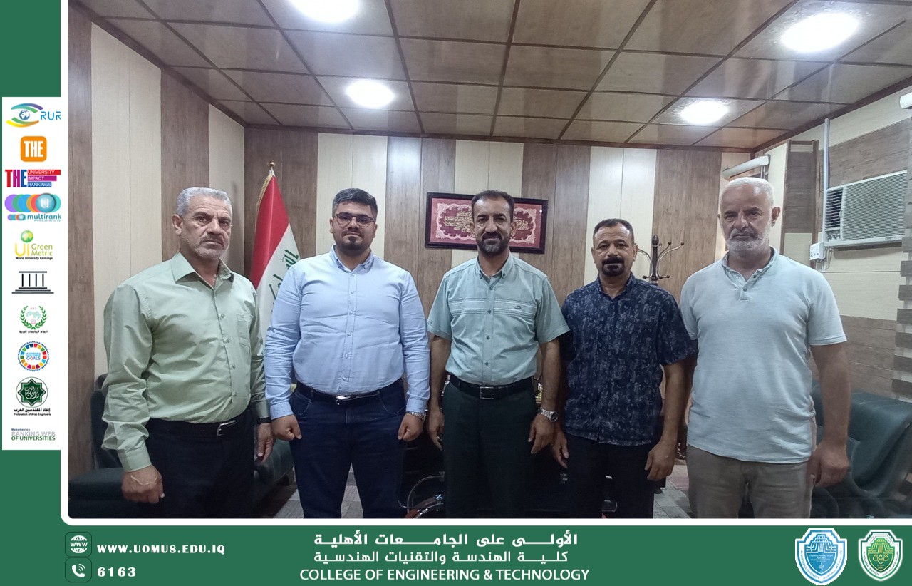 Joint Cooperation between the College of Engineering and Technical Engineering and the National Center for Occupational Health and Safety in Babylon
