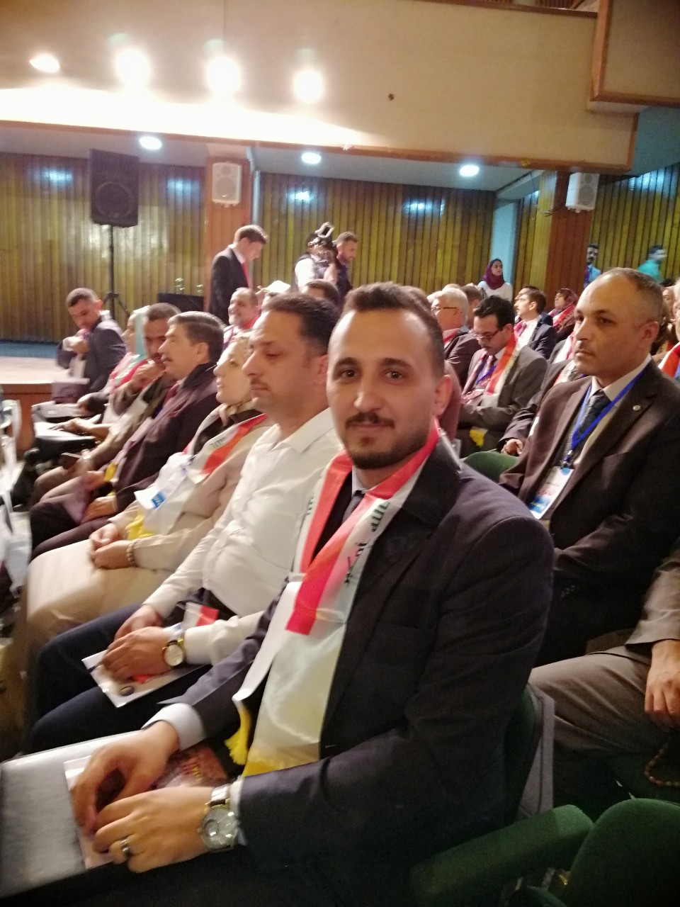قبول مشاركة في المؤتمر الدولي الرابع في سان بطرسبورغ للتدريسي م م محمد حسن شعلان 