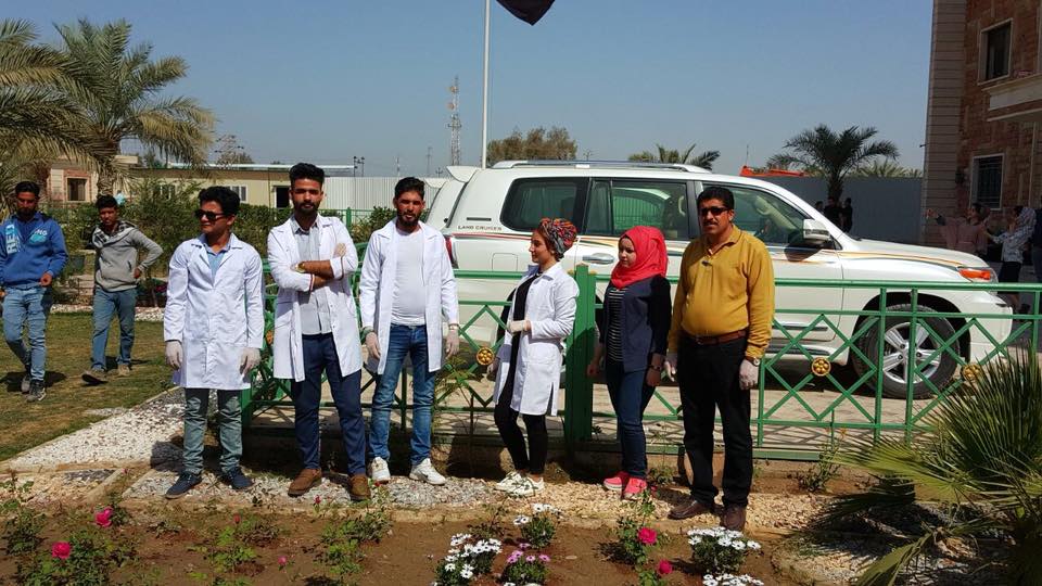 حملة زراعة مركز الكلية