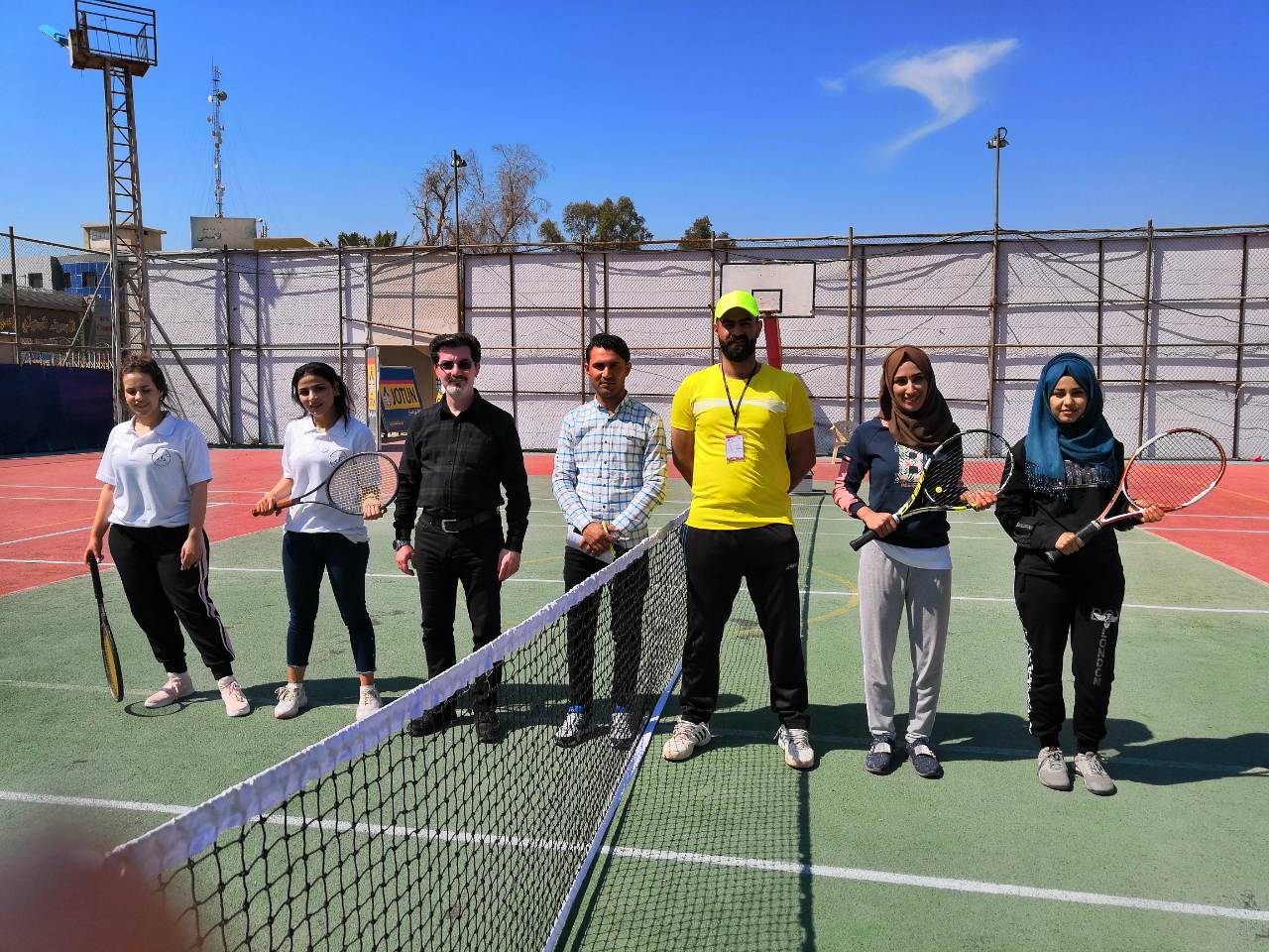 بطولة الجامعات العراقية بالتنس للطالبات 