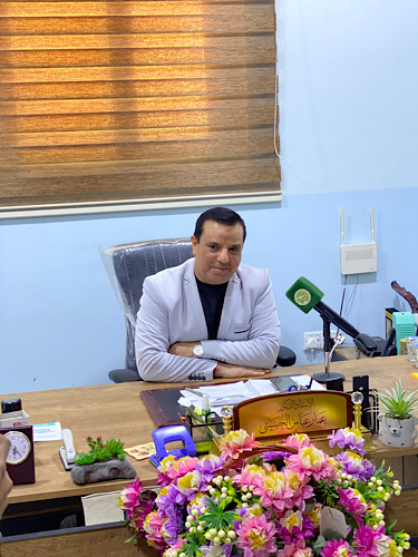 اجراء لقاء مع السيد المشرف العام على قسم القانون المحترم 