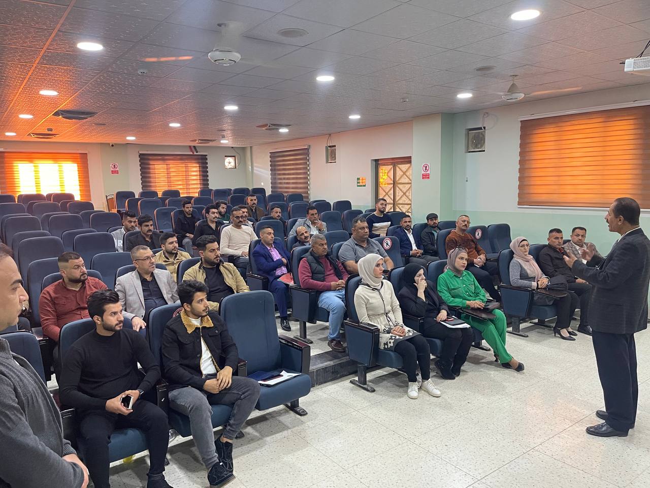 قسم الاعلام في كلية المستقبل الجامعة يستقبل طلبته الجدد من المرحلة الاولى 