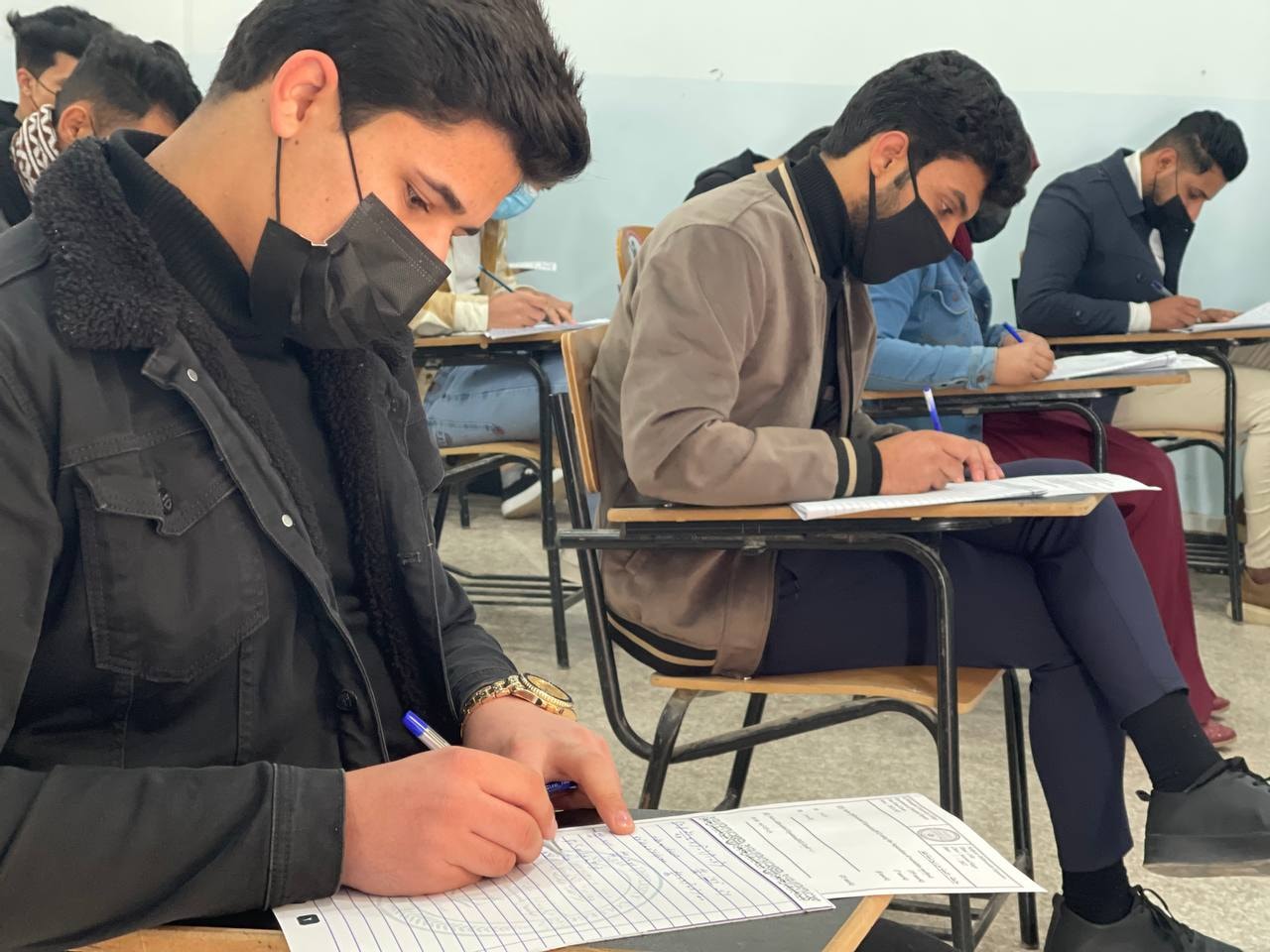 The start of the attendance exams for the Department of Dentistry today Saturday 22/1/2022
