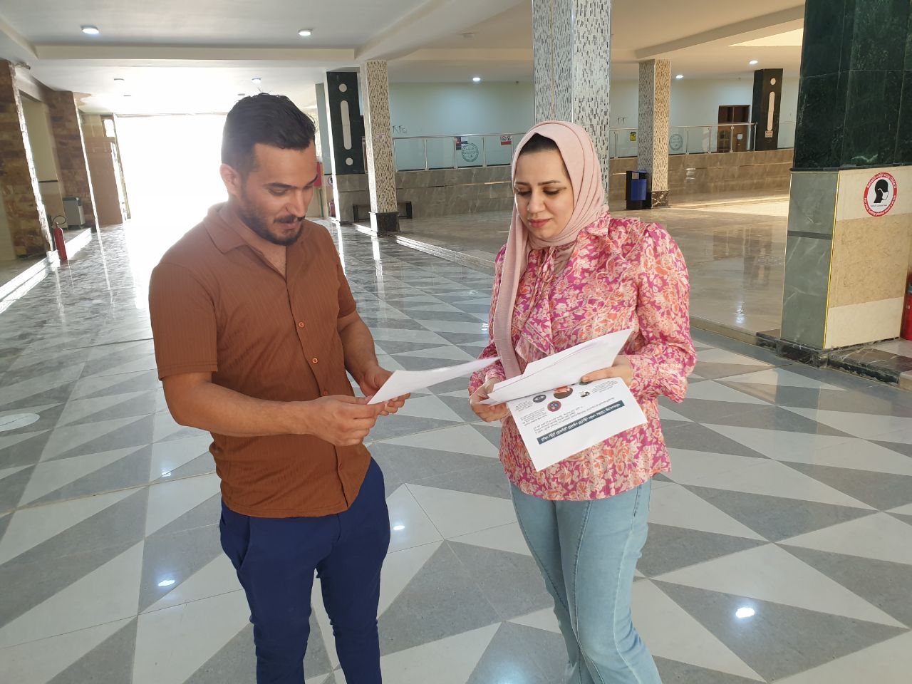 حملة توعويه بعنوان (التهاب الكبد الفايروسي)
