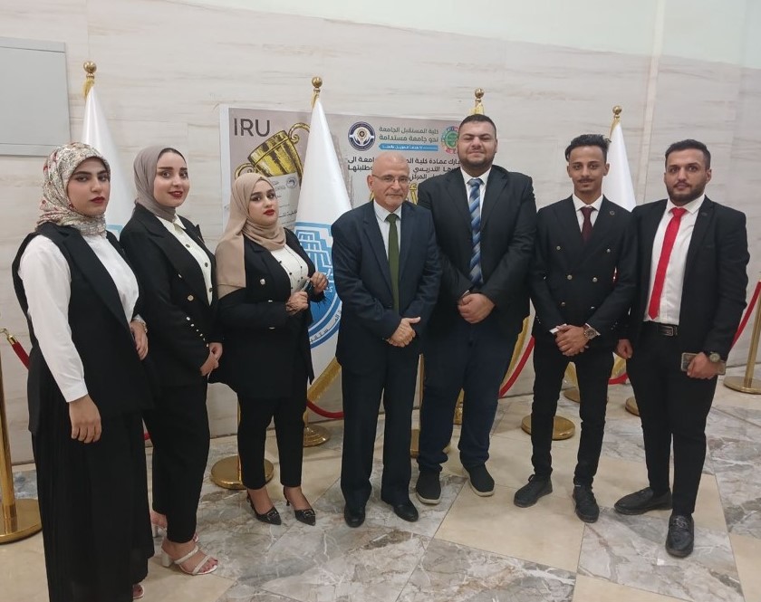 Participation of our department’s students in the organizing committee for the events of establishing the Engineering and Techniques Engineering College and honoring outstanding students.