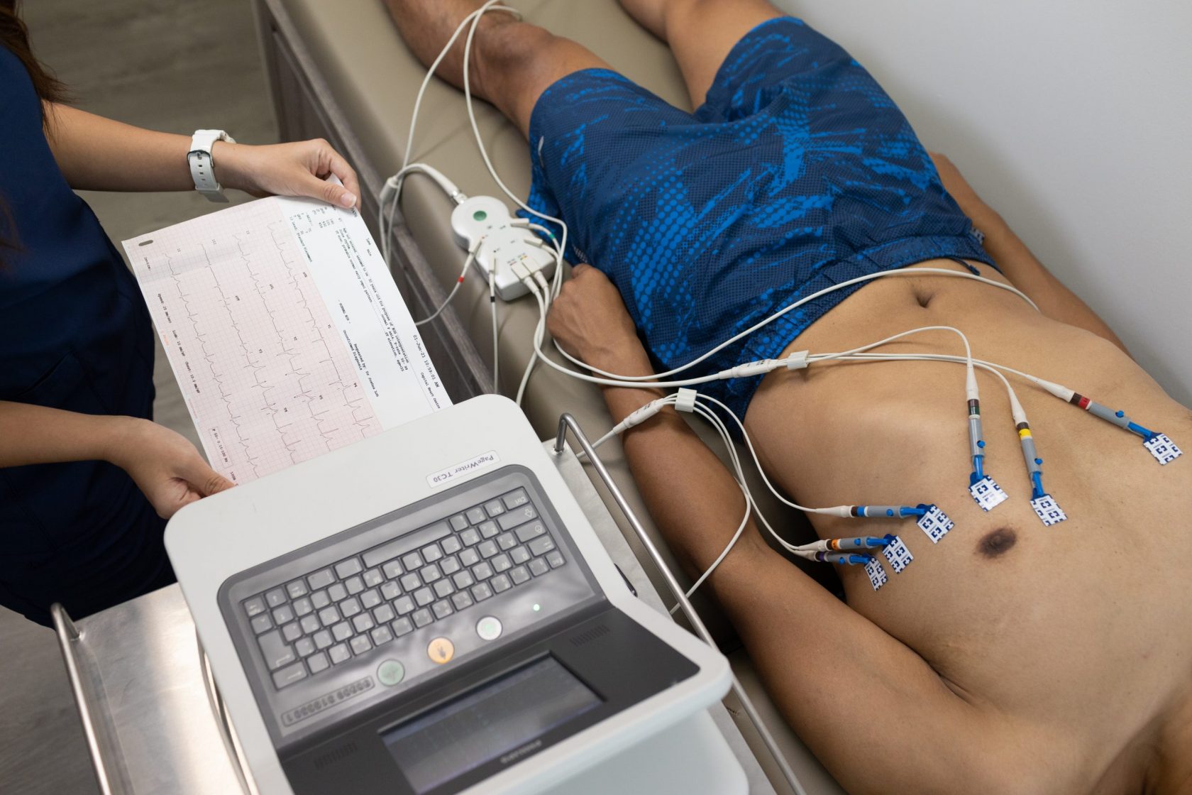 حلقة نقاشية" تخطيط كهربية القلب (ECG)"