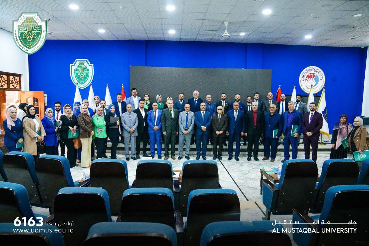 Dean of Engineering and Techniques Engineering Collage Prof. Dr. Azhar Mohsin Abd attended a Scientific Training Workshop organized by Quality Assurance Department