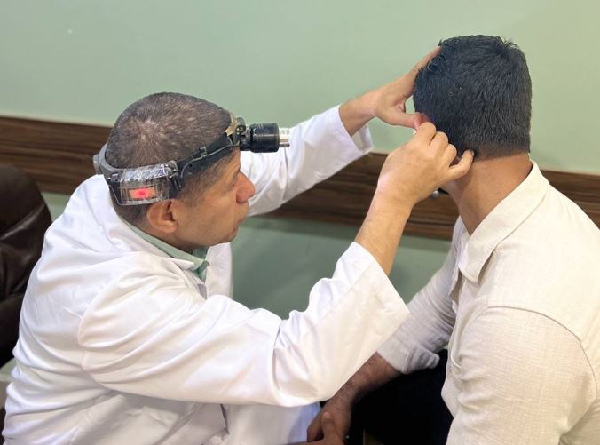 حملت قسم تقنيات البصريات التطوعية لفحص الطلبة و الكادر التدريسي في الجامعة