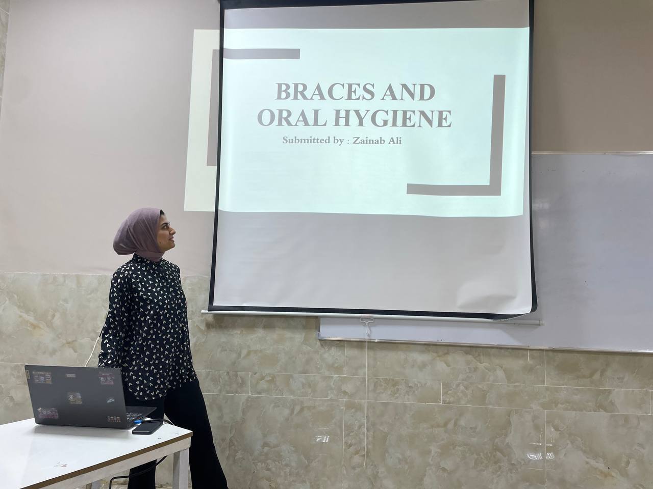 Braces and oral hygiene