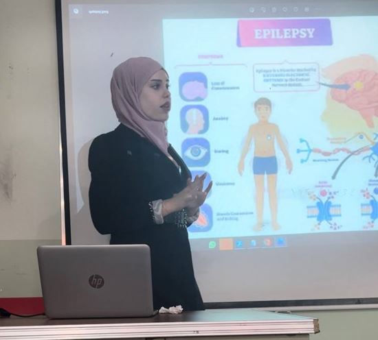 A scientific workshop entitled (Epilepsy and its causes)