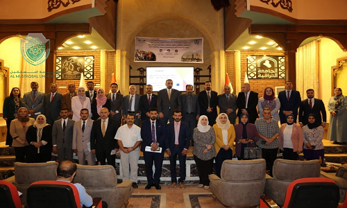 كلية التقنيات والعلوم الطبية في جامعة المستقبل تشارك في ملتقي منصة اريد العلمية الثالث الموسوم ( ١.نموذج الذكاء الصناعي CHATGPT ٢.الخطوات الأساسية لرفع مستوى المجلات المحلية )
