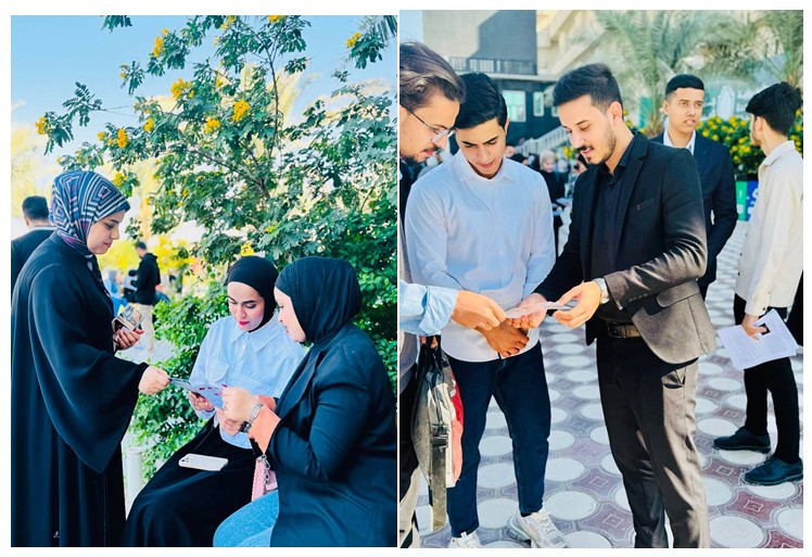 قسم تقنيات المختبرات الطبية في كلية التقنيات الصحية والطبية يقيم حملة بالتوعية لمرض ( متلازمة إهلز- دانلوس ) ومرض ( ESD الحدابية )