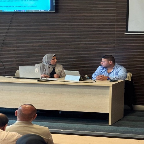 دورة تدريبة في مستشفى الإمام الصادق