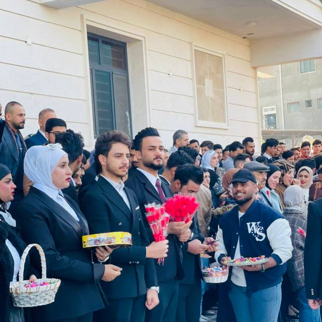  رئاسة قسم التقنيات الاحيائية الطبية تشكر طلاب المرحلة الثانية بمشاركة استقبال طلبة المرحلة الاولى ..