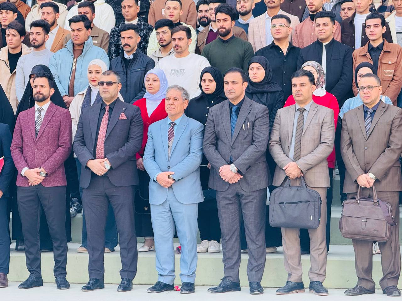 صورة جماعية لطلبة المرحلة الأولى في  كلية العلوم للعام الدراسي 2024-2025