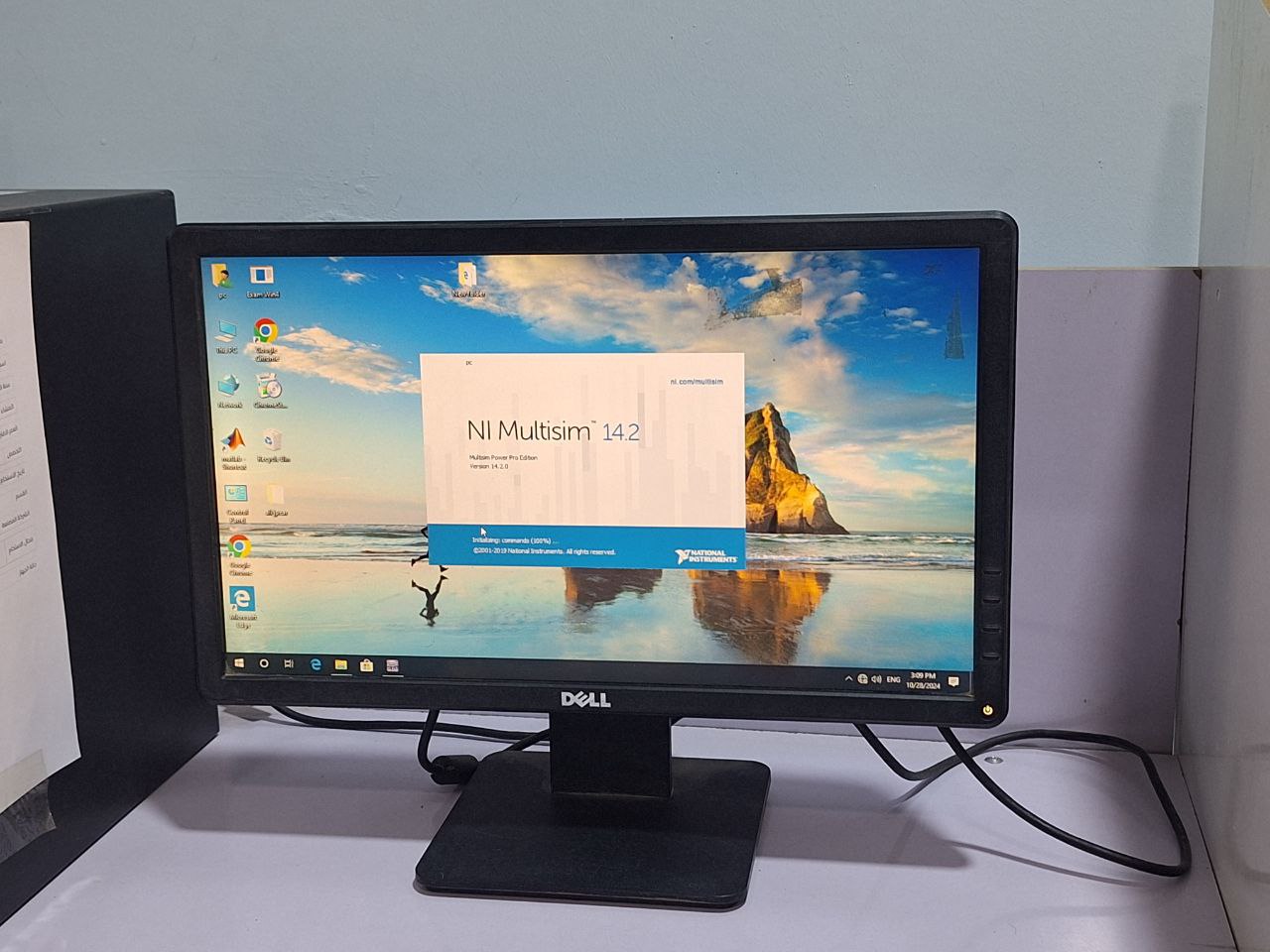 تنصيب برامج في مختبر 407 لقسم هندسة تقنيات الاجهزة الطبية 