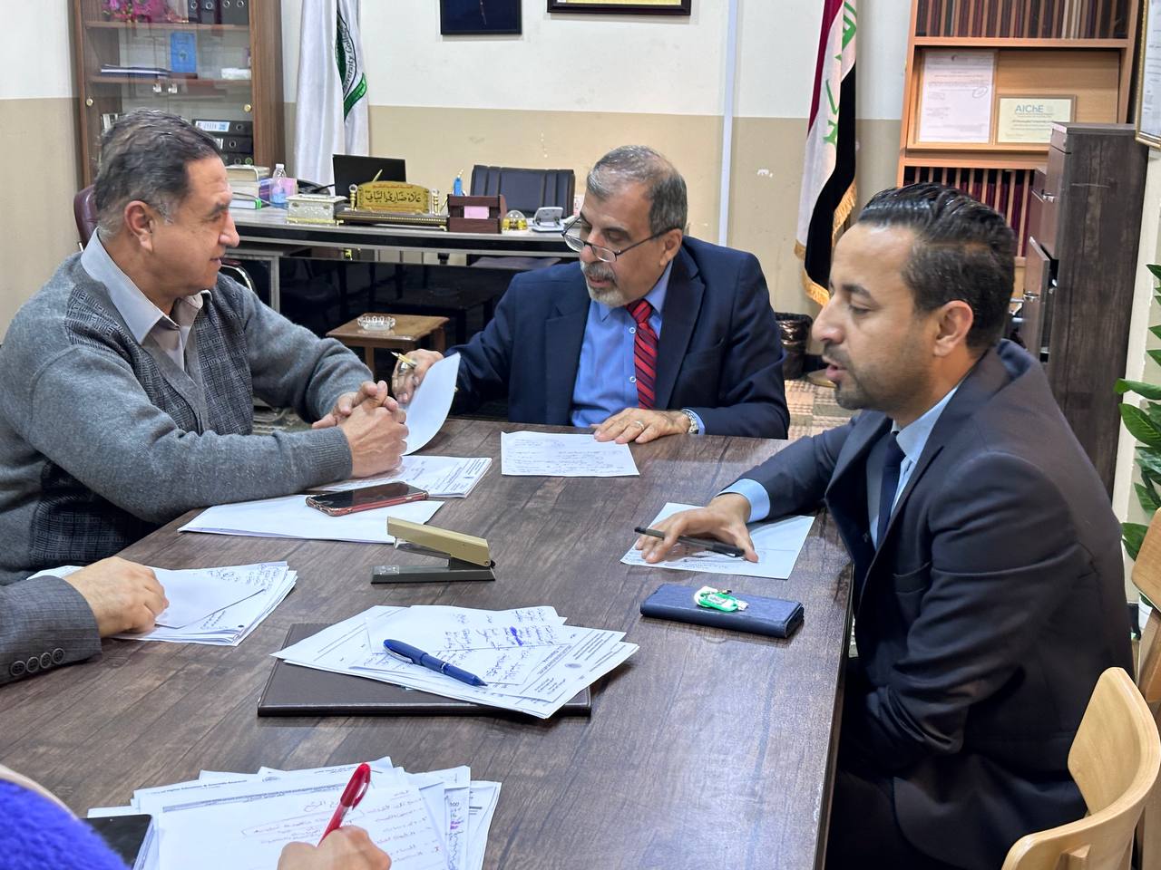 The Creativity and Innovation Committee is headed by the Head of the Department of Chemical Engineering and Petroleum Industries