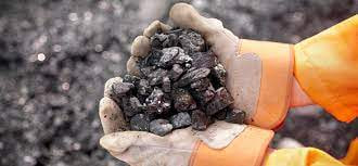 Coal found in the ground