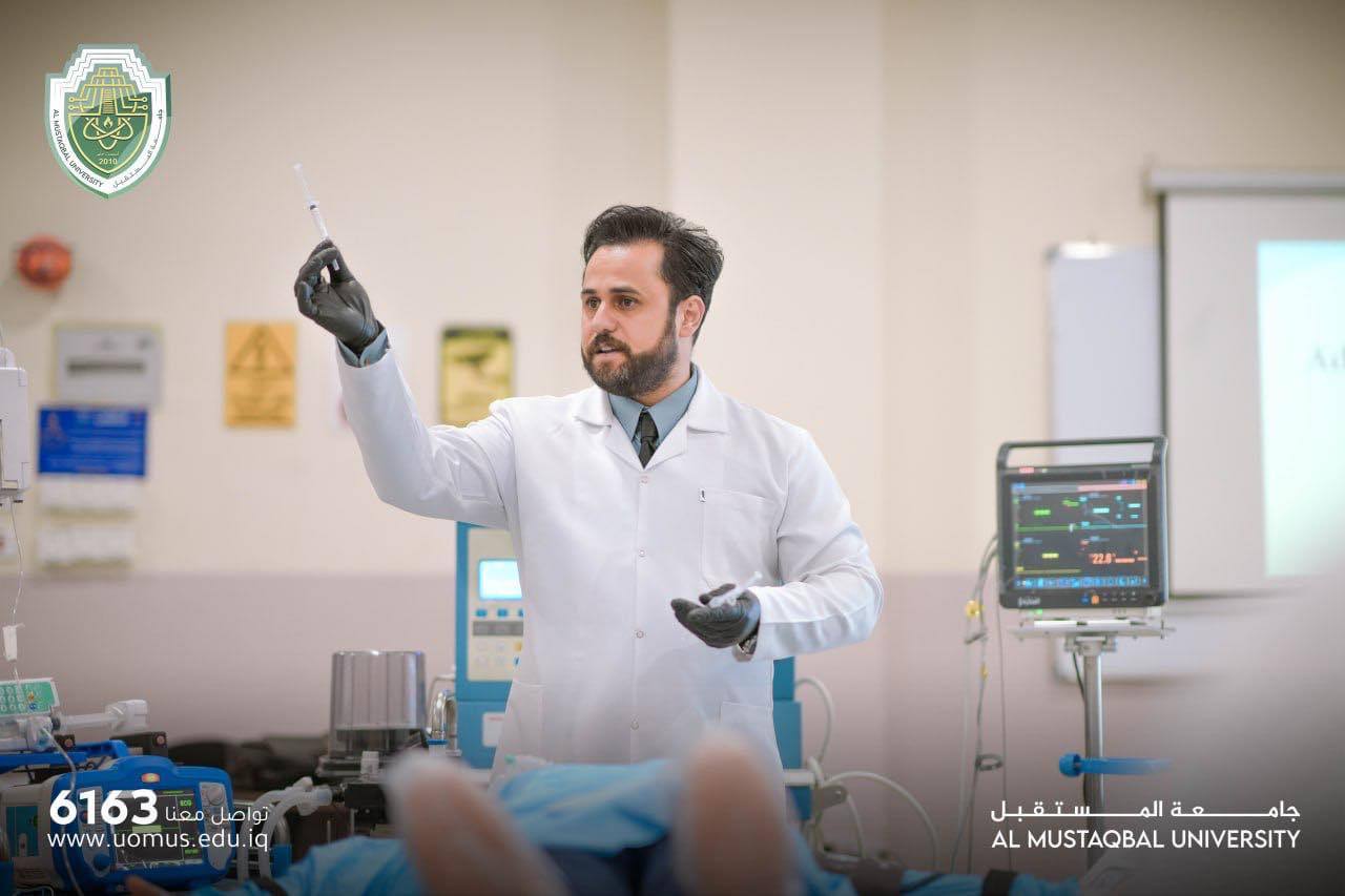 قسم تقنيات التخدير بجامعة المستقبل يقيم ورشة علمية بعنوان الإنعاش القلبي الرئوي المتقدم
