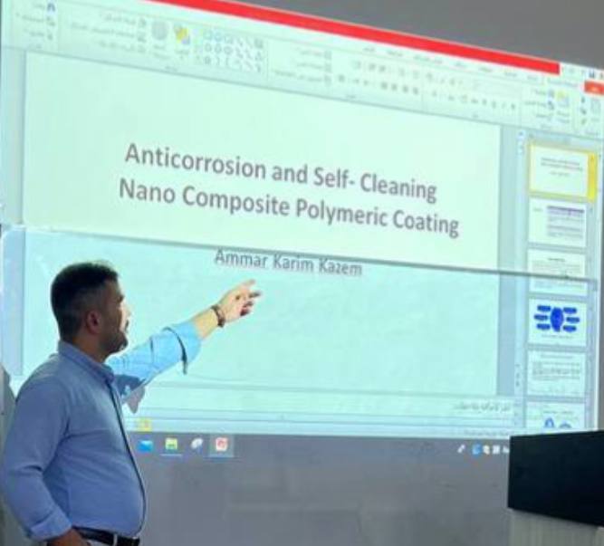 A scientific workshop entitled “Hydrophobic Precursors” by Professor Ammar Karim Kazim