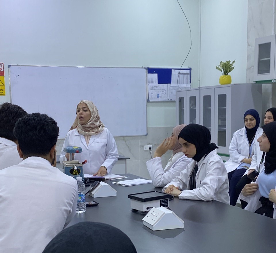 Student workshop entitled (Types of Acrylic)