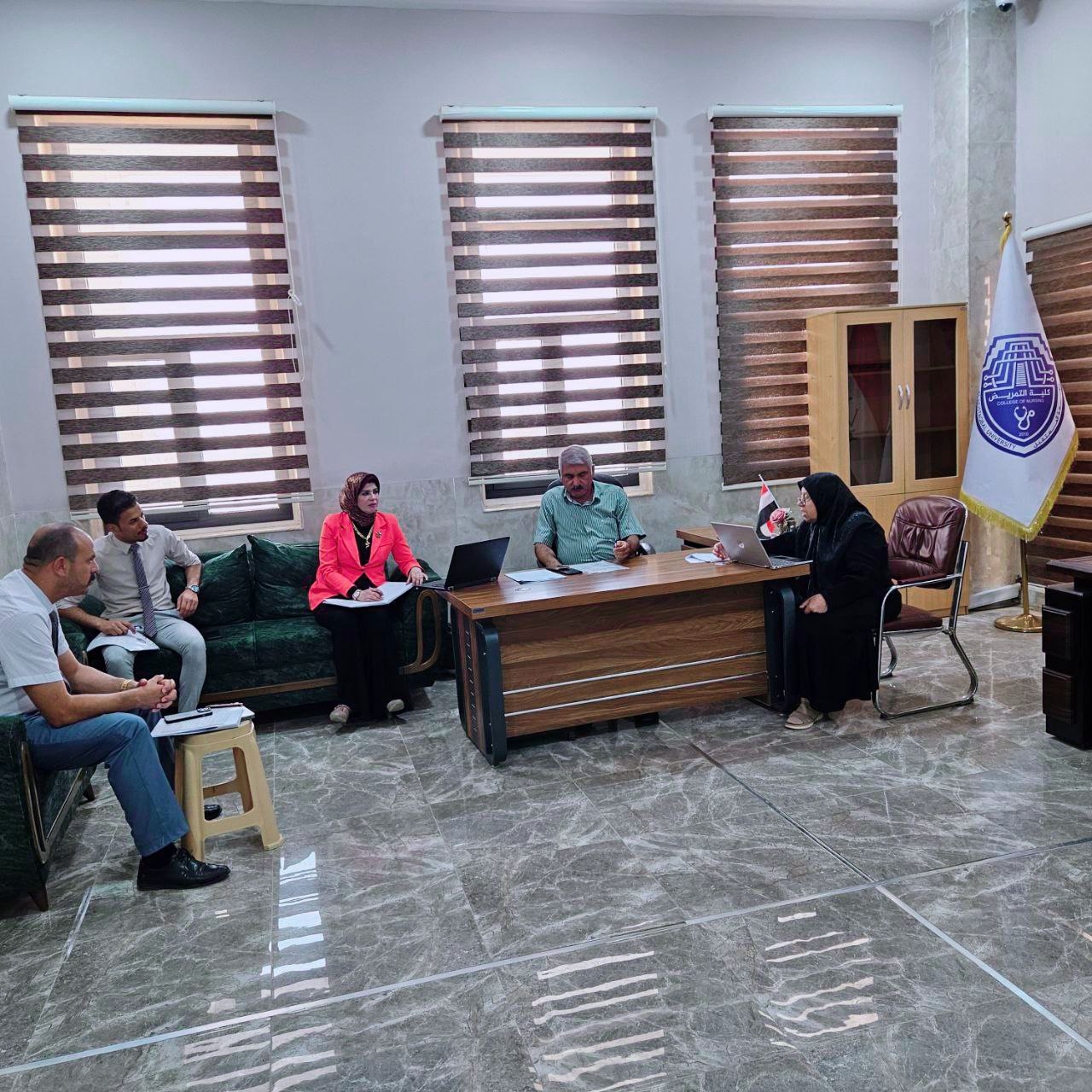 ورشة عمل حول المعيار الثالث للإعتماد البرامجى بكلية التمريض