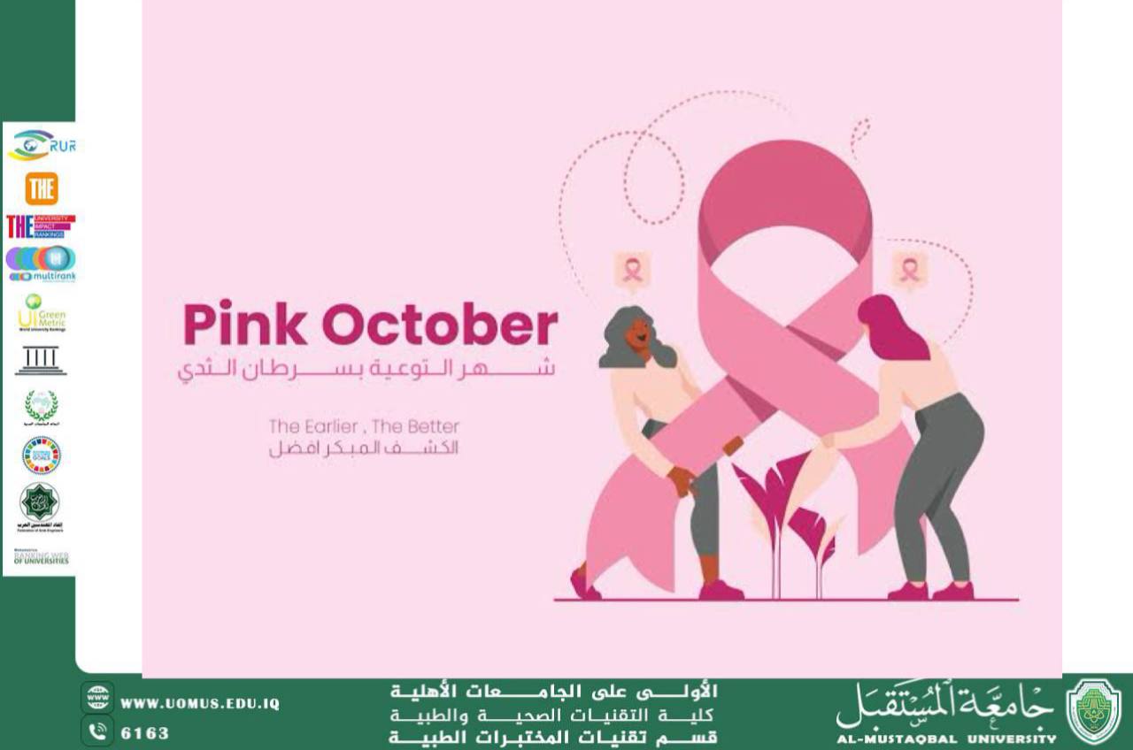 A Scientific Article by Mrs. Maryam Najah Hadi  Title: World Breast Cancer Awareness Day