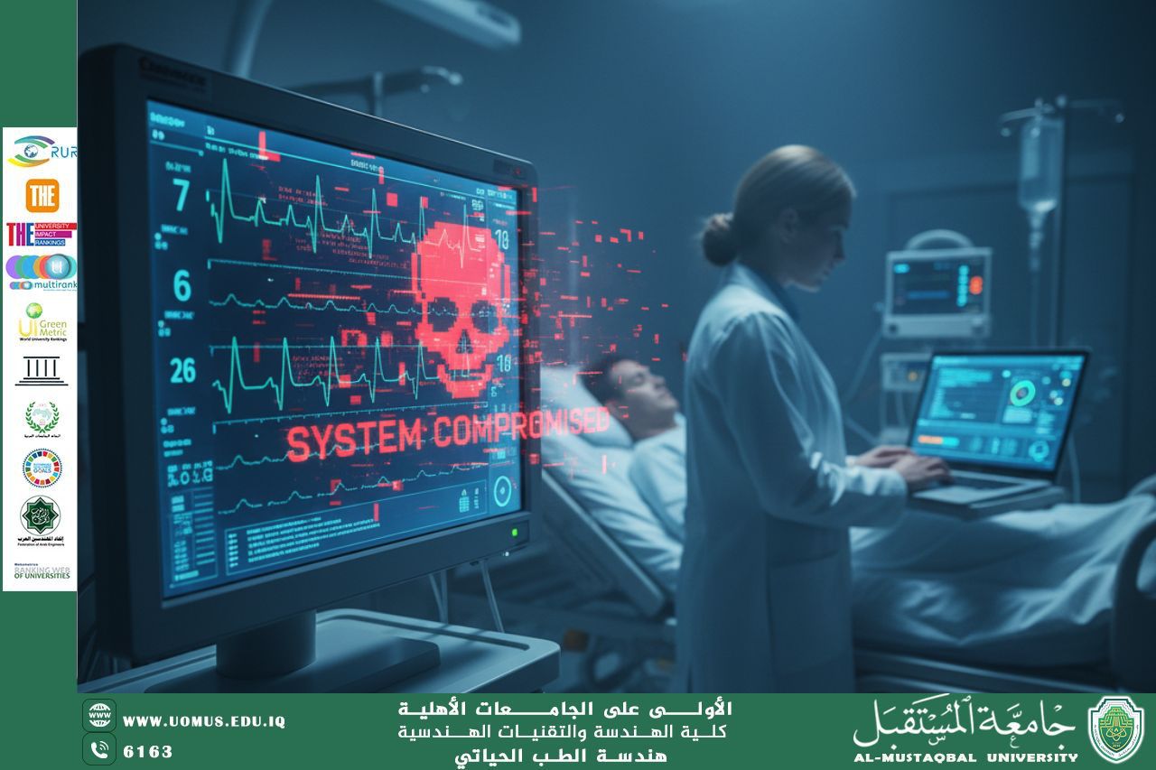 مقالة بعنوان ( Cybersecurity for Medical Devices: Our Digital Shield to Protect Patients)للمهندسة زهراء محمد كاظم 