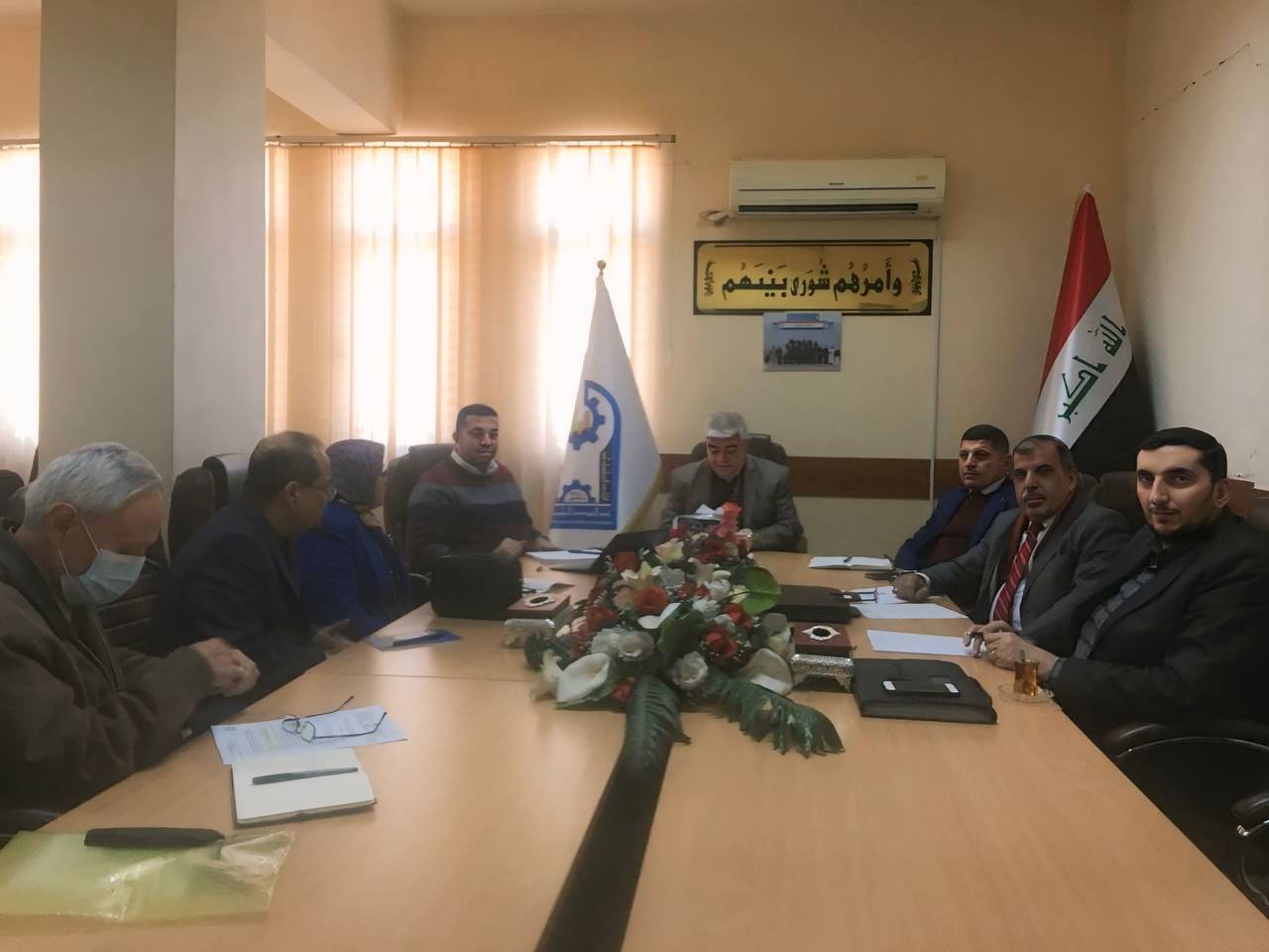 خبر اجتماع رؤساء أقسام الهندسة الكيمياوية  في جامعة المستقبل و الجامعة التكنولوجية 