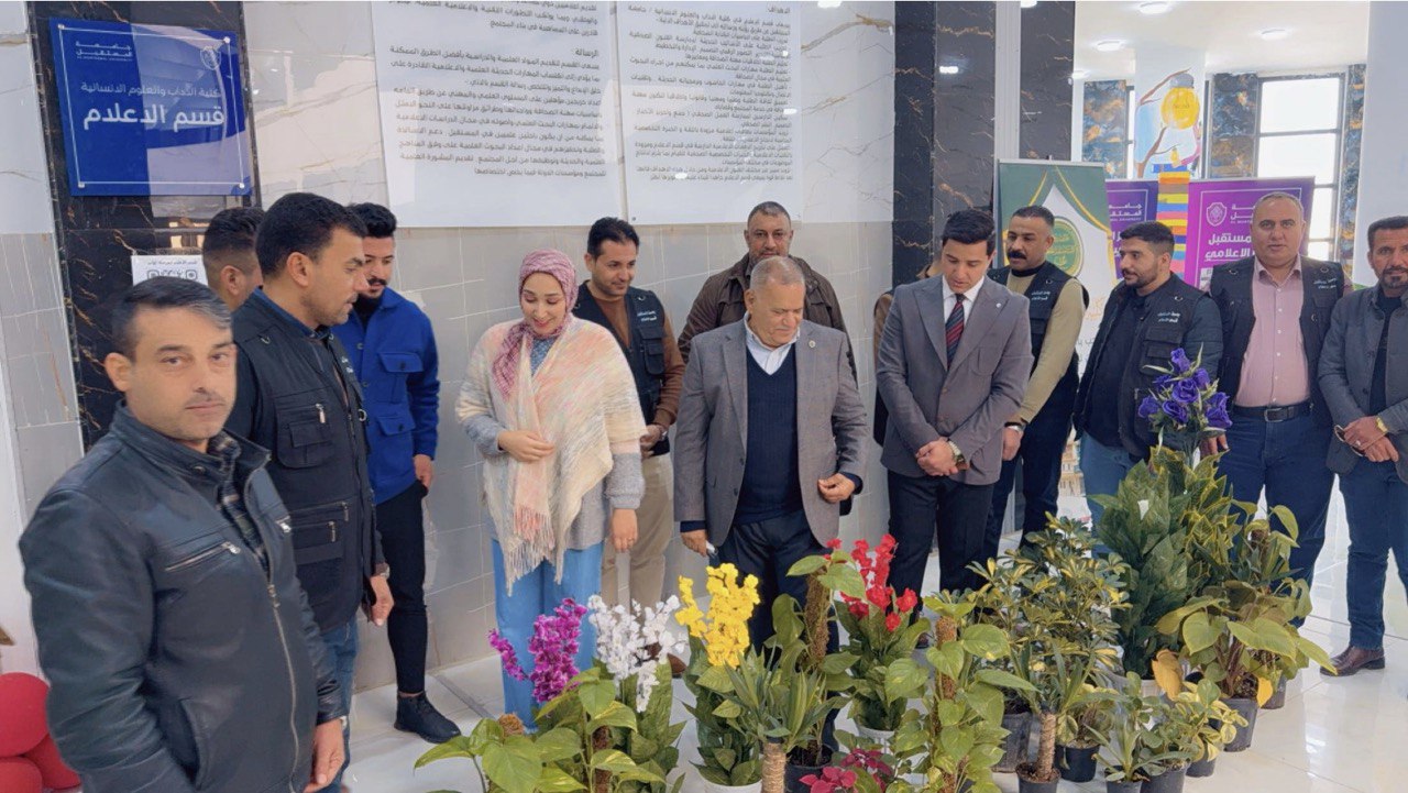 قسم الإعلام بجامعة المستقبل ينظم حملة تشجير تطوعية بحضور السيد رئيس الجامعة 