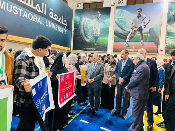 A distinguished participation of the Intelligent Medical Systems Department in a special sustainability event at Al-Mustaqbal University.