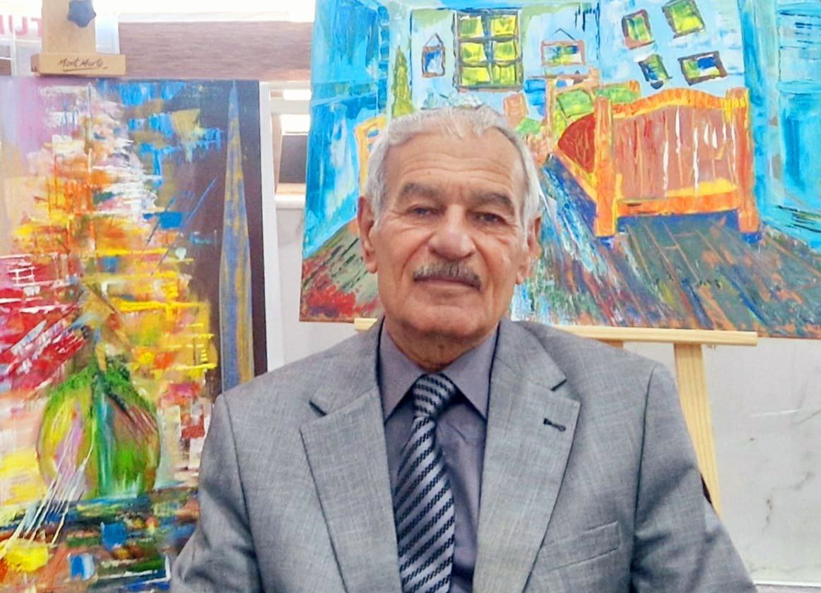 (قراءة جمالية في اعمال الفنان د. أسرار سمندر "إيقاعات الريف") بقلم الاستاذ الدكتور عارف وحيد رئيس قسم التربية الفنية 