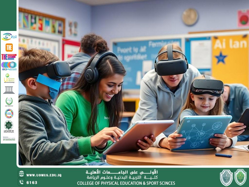 مقالة علمية بعنوان " الذكاء الاصطناعي وتطوير المهارات الحركية " للتدريسي في كلية التربية الرياضية ( ا.م.د مهند نزار كزار)