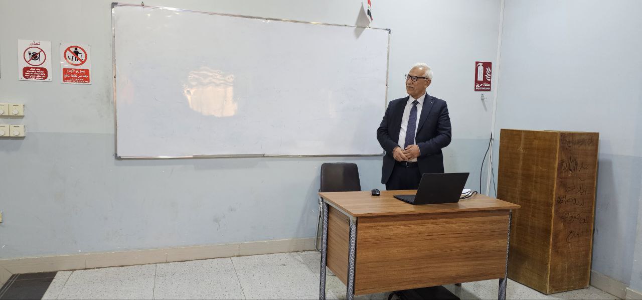 "حلقة دراسية حول هشاشة العظام وعلاقتها بأملاح الكالسيوم والفوسفات في قسم تقنيات المختبرات الطبية"