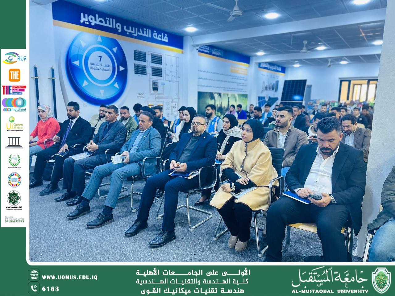 سفراء الاستدامة يشاركون في ورشة علمية حول أنظمة الطاقة الشمسية في مركز بحوث الطاقة