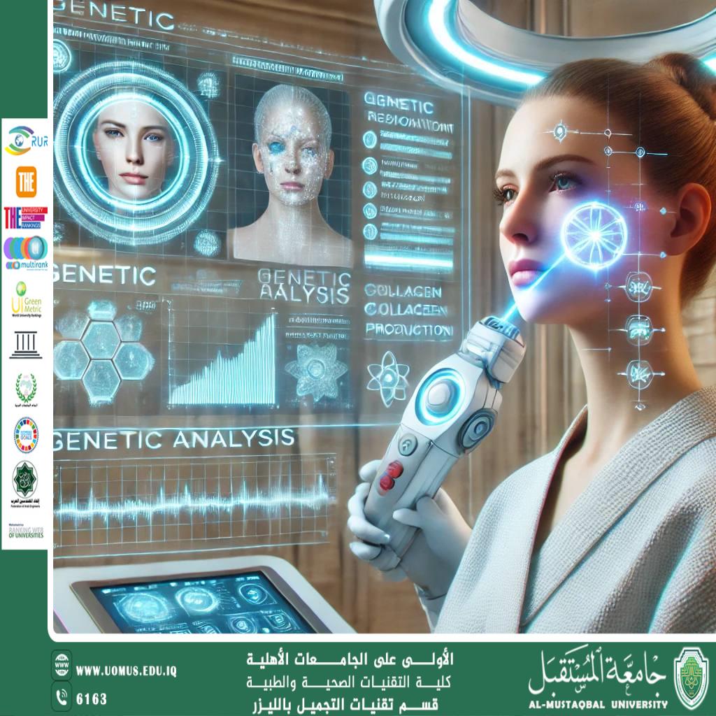  تأثير  الجينات على استجابة البشرة لجلسات الليزر