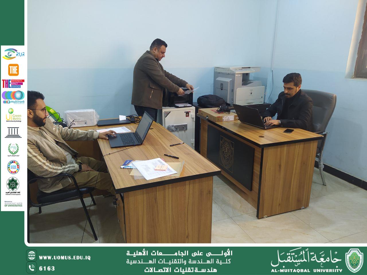 "Continuation of the Examination Committee's Work in the Department of Communication Technologies Engineering After the Exams: Thorough Review and Analysis of Academic Performance Results"