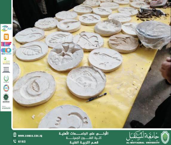 مقال بعنوان "النحت: لغة إبداعية تُشكل مستقبل طلاب التربية الفنية" للتدريسي م.م هاني عذاب.