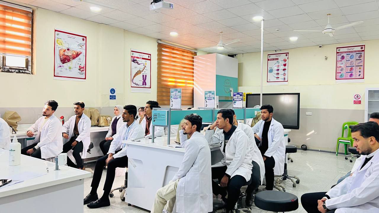 "Workshop on "Laboratory Safety and Culture Media" for the Department of Biomedical Technology.