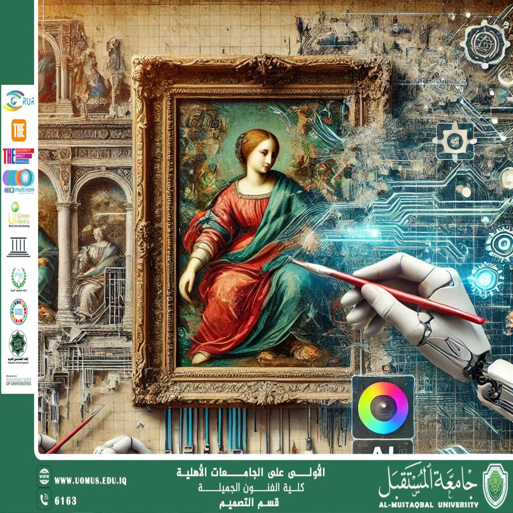 مقال بعنوان " دور الذكاء الاصطناعي في الحفاظ على التراث الفني: من الترميم الرقمي إلى استدامة الثقافة" للمبرمجة فاطمة حسين جواد