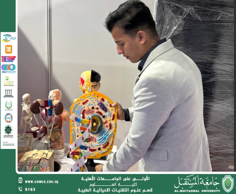 The Sustainability Ambassadors students in the Department of Medical Biotechnology have begun preparations for Sustainability Week under the supervision of the Activities Coordinator (Assistant Lecturer Saja Jawad Obeid).