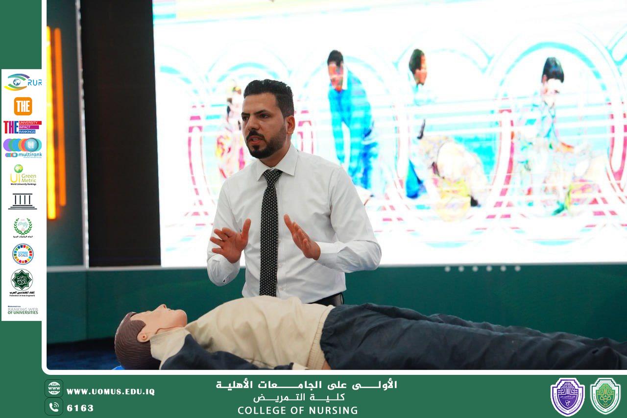 مشاركة متميزة لتدريسي كلية التمريض في برنامج تدريبي متخصص فى الصحة والسلامة المهنية